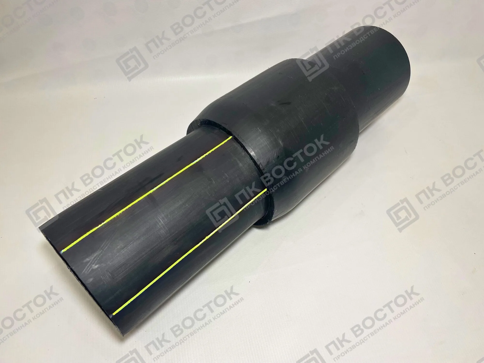 Неразъемное соединение полиэтилен-сталь 200-168 мм SDR 11 газ