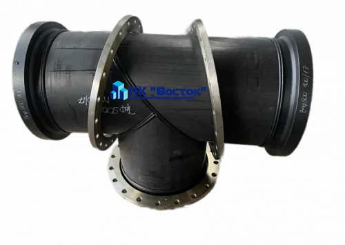 Тройник офланцованный ПЭ 110 мм SDR11 Ру16