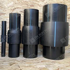 Неразъемное соединение полиэтилен-сталь (нспс) 50/40*3,5 мм SDR 11 вода